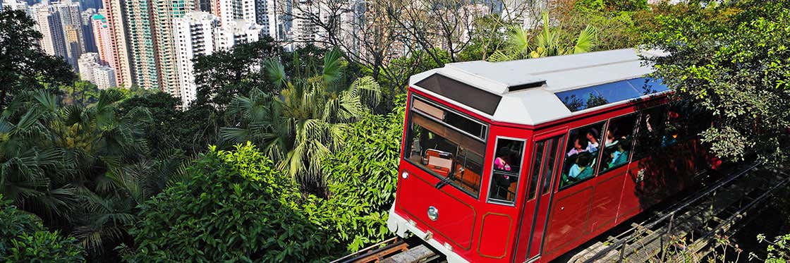 Bondes em Hong Kong